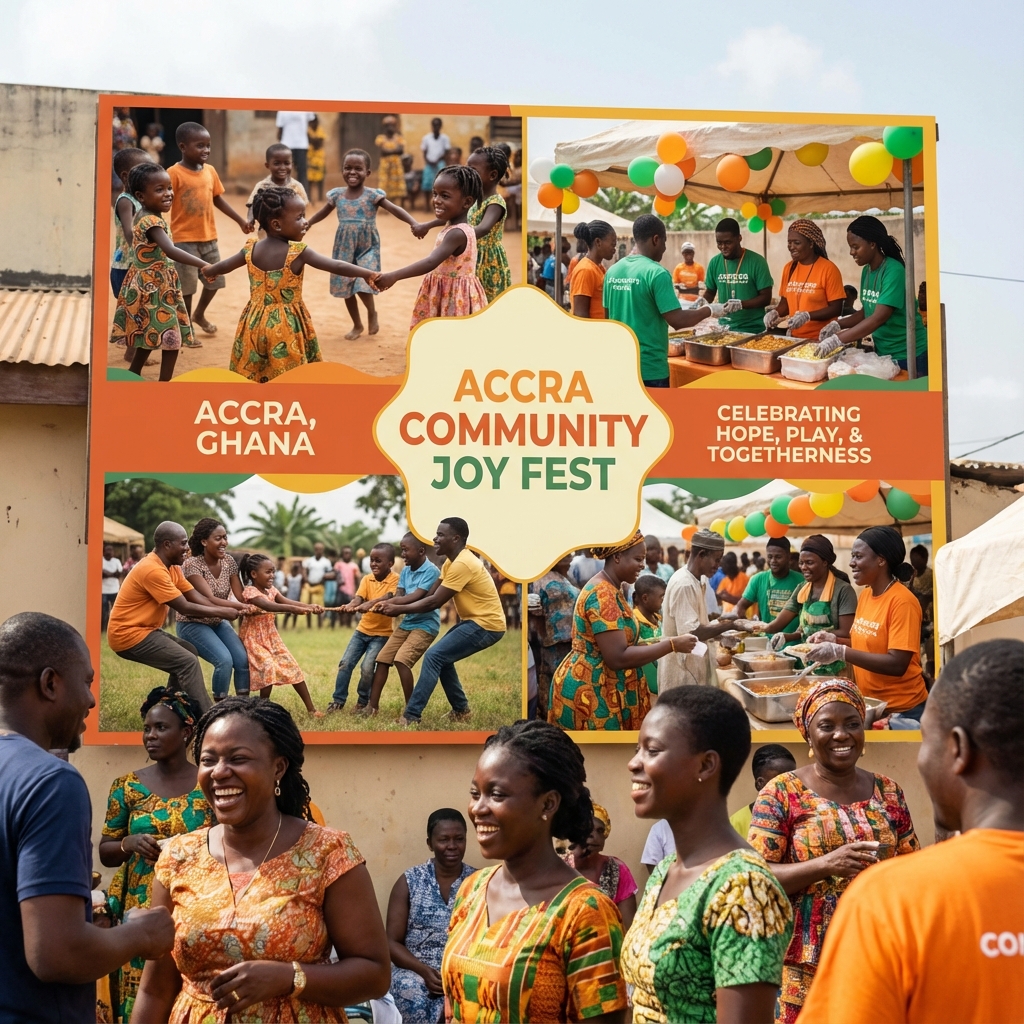 Community Launch Day - Kickoff Event for "Sponsor an Orphan" Campaign